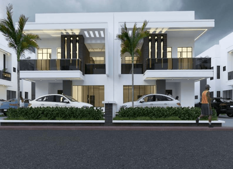 5 Bedroom Semi-Detatch Duplex with BQ